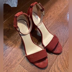 Nine West Red 3.75” Heels